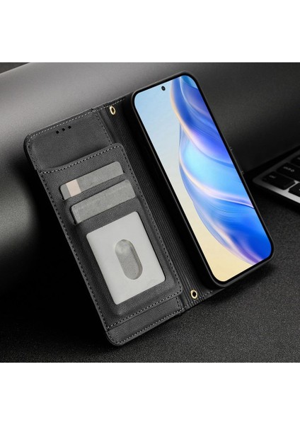 Realme P3 5g / Realme NEO7X Için Pu Deri Kılıf (Yurt Dışından)