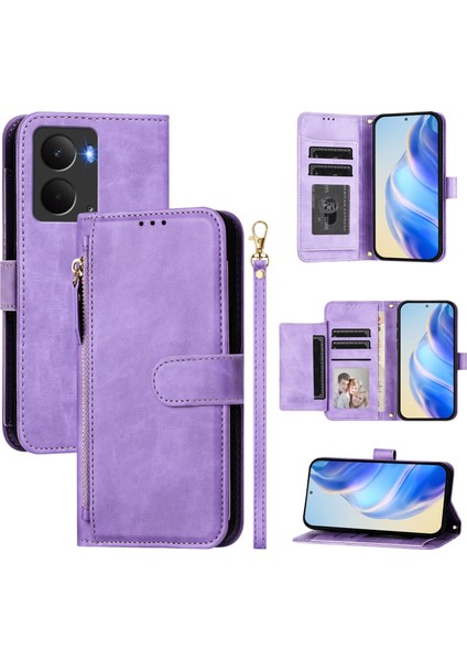 Realme P3 5g / Realme NEO7X Için Pu Deri Kılıf (Yurt Dışından)