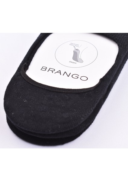 BRG-99003 Yazlık 3 Lü Çorap/siyah/40-44