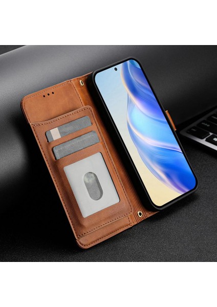 Realme P3 5g / Realme NEO7X Için Pu Deri Kılıf (Yurt Dışından)