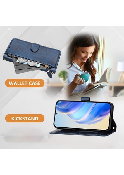 Realme P3 Ultra 5g Için Pu Deri Kılıf (Yurt Dışından)