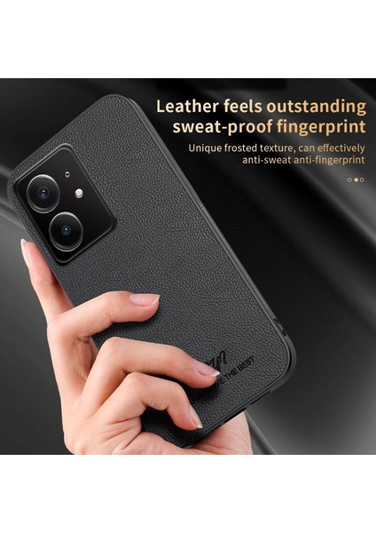 Realme Neo7 Se Için Deri Manyetik Telefon Kılıfı (Yurt Dışından)