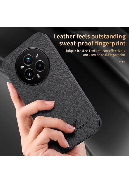 Realme 14 Pro+ Için Deri Manyetik Telefon Kılıfı (Yurt Dışından)