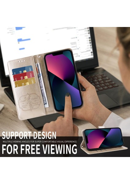 Realme 14 Pro+ Global Için Pu Telefon Kılıfı (Yurt Dışından)