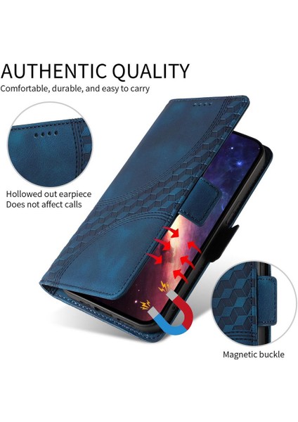 Realme 14 Pro Global Için Kabartmalı Pu Kılıf (Yurt Dışından)
