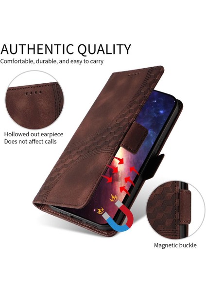 Realme 14 Pro Global Için Kabartmalı Pu Kılıf (Yurt Dışından)