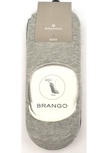 BRG-99003 Yazlık 3 Lü Çorap/siyah-Ant-Gri/40-44