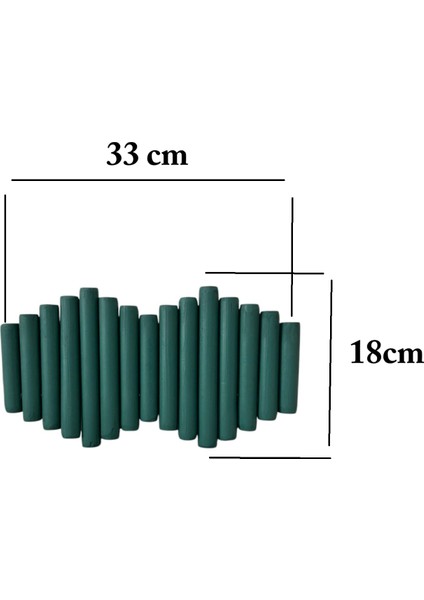 Duvar Askılığı Elbise Askılığı Portmanto Duvara Monte Askılık Iskandinav Model Yeşil fırsatları