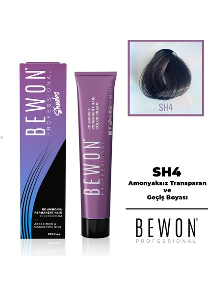 Shades Geçiş ve Transparan Saç Boyası - Sh4