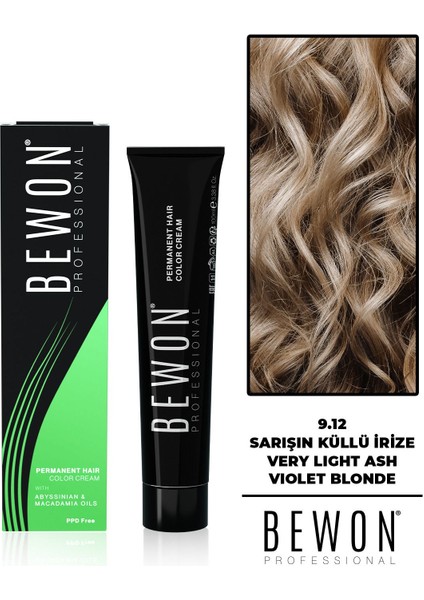 Saç Boyası - Sarışın Küllü Irize 9.12