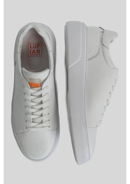Tommy Erkek Deri Sneaker Ayakkabı Beyaz indirimleri