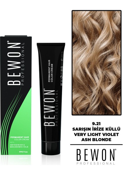 Saç Boyası - Sarışın Irize Küllü 9.21