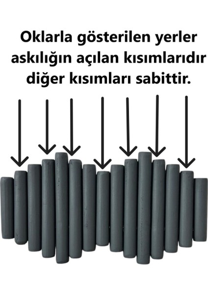 Duvar Askılığı Elbise Askılığı Portmanto Duvara Monte Askılık Iskandinav Model Gri modelleri