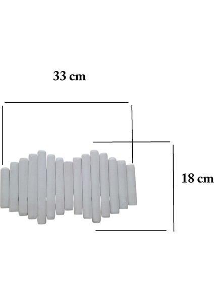 Duvar Askılığı Elbise Askılığı Portmanto Duvara Monte Askılık Iskandinav Model Beyaz fırsatları