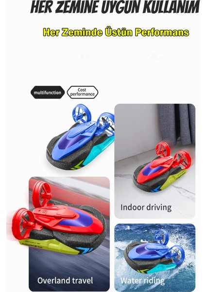 Hem Suda Hem Karada Kullanılabilen Stunt Drift Rc Tekne Oyuncak 2.4ghz Uzaktan Kumandalı Araba Amfibi Drift Araba fiyatları