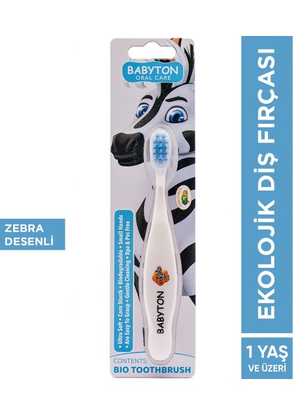 Ekolojik Diş Fırçası Zebra