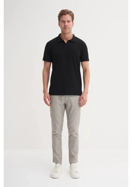 Cazador Polo Yaka Regular Fit Örme Dokulu Tişört modelleri