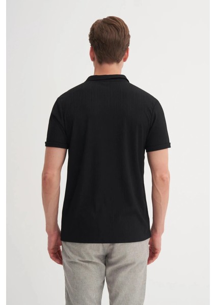 Cazador Polo Yaka Regular Fit Örme Dokulu Tişört fırsatları