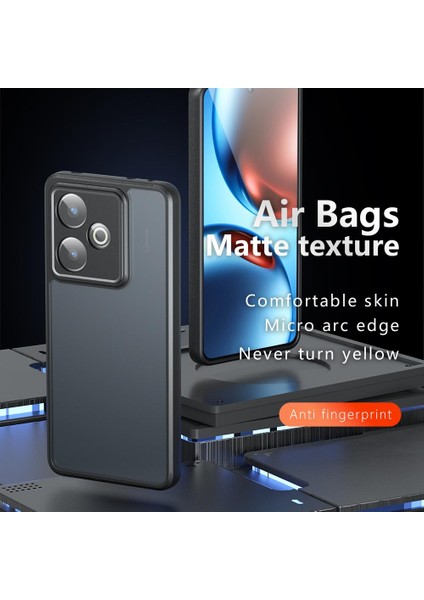 Realme Gt7 Için Pc Hibrit Tpu Telefon Kılıfı (Yurt Dışından)
