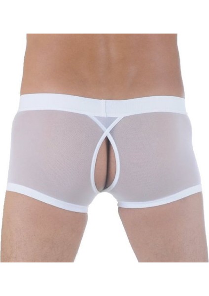 - BR291122 Transparan Arkası Açık Mini Boxer