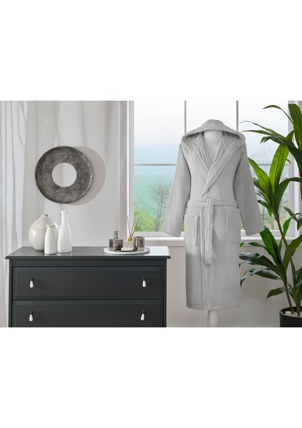 Woven Kapüşonlu Bornoz modelleri