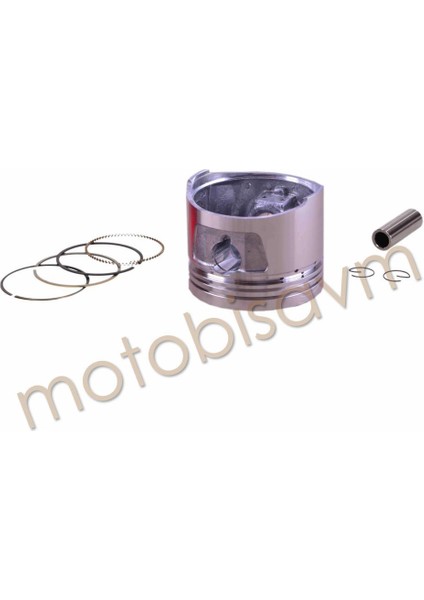 Piston - Segman Cg 13 Perno - 56.5 mm - 125 cc