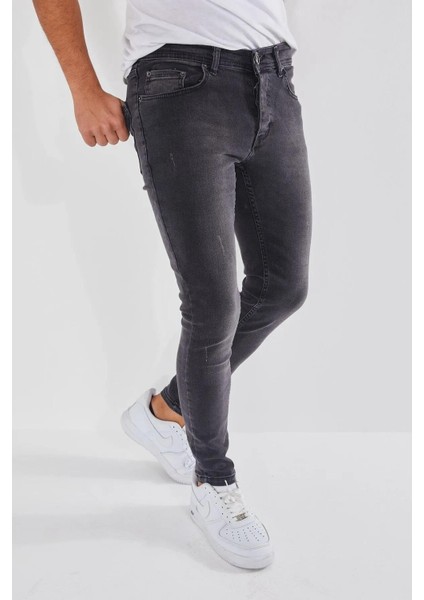 Black Wood Erkek Slim Fit Jean Pantolon
