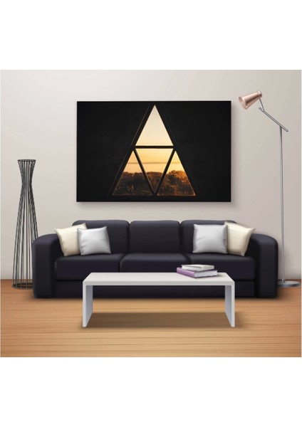 - Dekoratif Baskı Özel Tasarım Dikdödrtgen Kanvas Tablo 1214