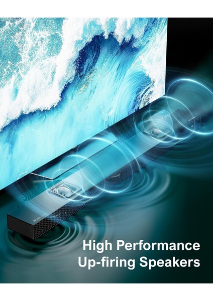 Nova S80 Dolby Atmos 5.1.2 Kanal Soundbar Subwoofer Tv Hoparlörü (U4120) fırsatları