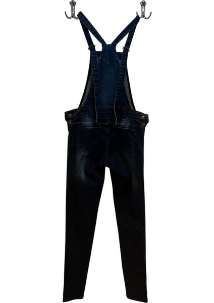 Denim Mavi Renk Bahçıvan Kadın Pantolon fiyatları