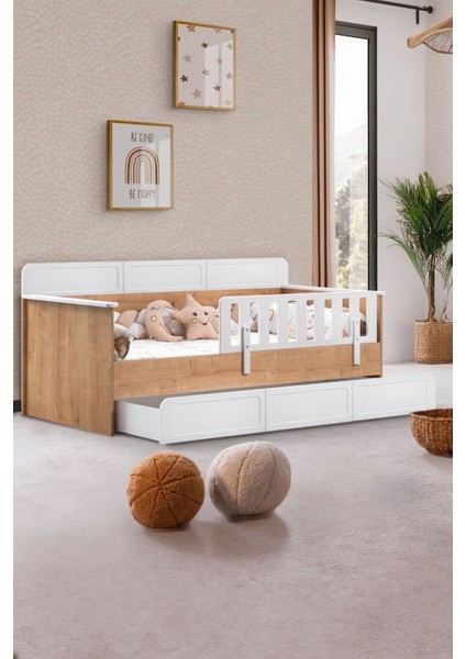 Mira Çocuk Odası Takımı, Mira Yavrulu Karyola, Berlin 3 Kapaklı Dolap, Şifonyer - Ceviz fiyatları