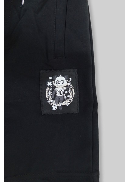 Panda Baskılı Erkek Çocuk Şort 266 modelleri