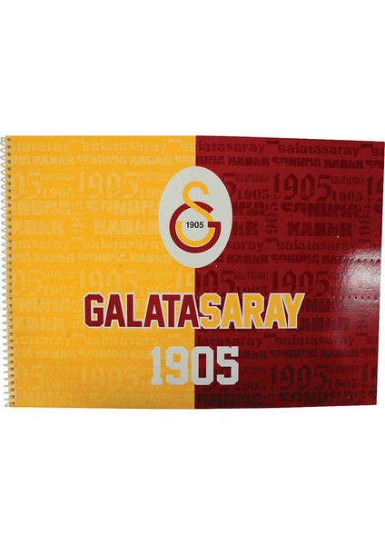 Gs Store Galatasaray Spiralli Karton Kapak 15 Yaprak 24X34 Resim Defteri 463634