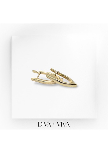 Divaviva - Vıp 14K Lades Kadın Küpe