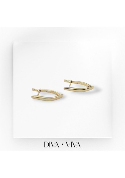 Divaviva - Vıp 14K Lades Kadın Küpe modelleri