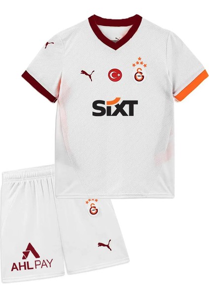 Düz Beyaz - Kırmızı Erkek Eşofman Takımı 77966902-GSK Away Minikit W/o S W/o