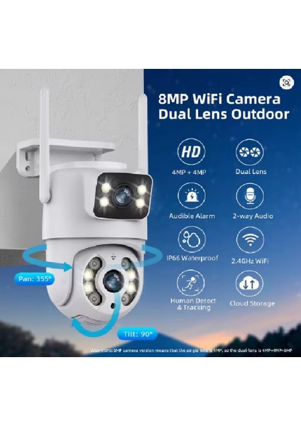 Ys-10 Pro Wİ-Fİ İP GÜVENLİK KAMERASI modelleri