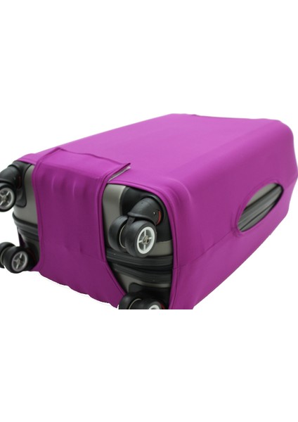 Valiz Kılıfı, Bavul Kılıfı Büyük, Orta, Kabin Boy Kılıf Seti, My Saraciye Valiz Kılıfı, Bavul Kılıfı Büyük, Orta, Kabin Boy Kılıf Seti, My Fuşya modelleri