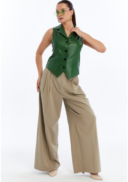 Kadın Hakiki Deri Yelek indirimleri