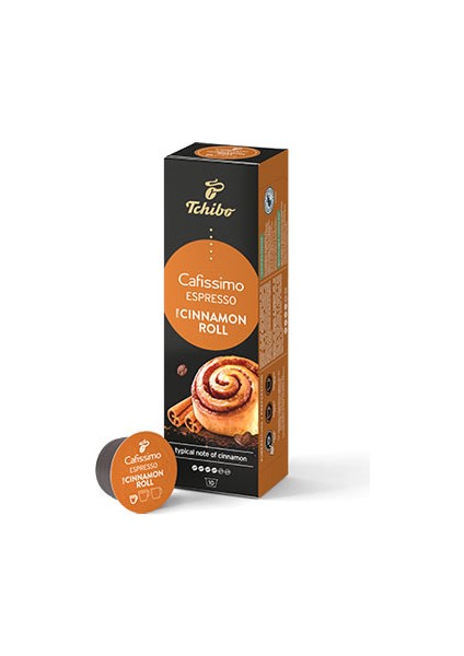 Cafissimo Aromalı Espresso – Tarçınlı Rulo – 10 Kapsül