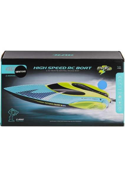 Nessiworld 4d-S3 Kumandalı 40 Km/h Yarış Botu