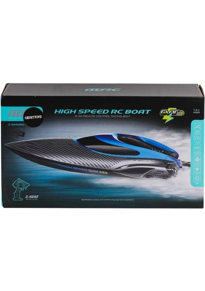 Nessiworld 4d-S3 Kumandalı 40 Km/h Yarış Botu