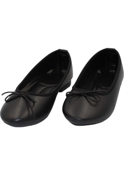Siyah Cilt Tokalı Günlük Babet Ayakkabı indirimleri
