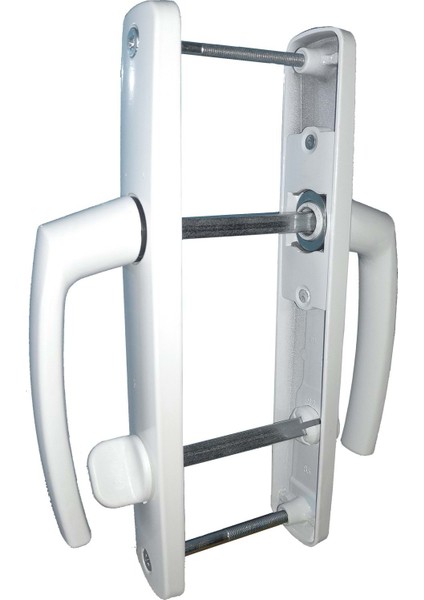 Plastik Wc Kapı Kolu Beyaz 70 Lik ( Alüminyum )