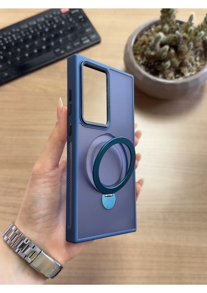 Samsung S24 Ultra Standlı ve Magsafe Kılıf SOOCASE622 fiyatları