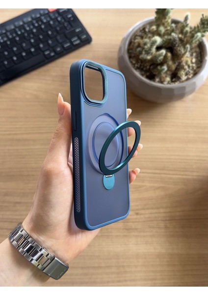 iPhone 11 Standlı ve Magsafe Kılıf SOOCASE622