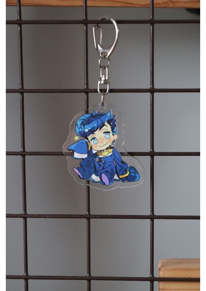Jojo's Bizarre Adventure Josuke Higashikata Anahtarlık Çanta Süsü-Anime