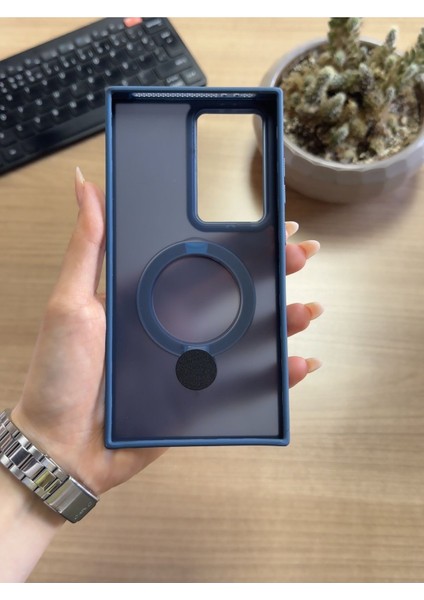 Samsung S24 Ultra Standlı ve Magsafe Kılıf SOOCASE622 modelleri