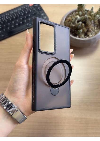 Samsung S24 Ultra Standlı ve Magsafe Kılıf SOOCASE622 fiyatları