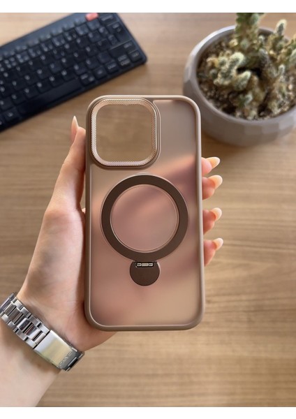 iPhone 14 Pro Standlı ve Magsafe Kılıf SOOCASE622